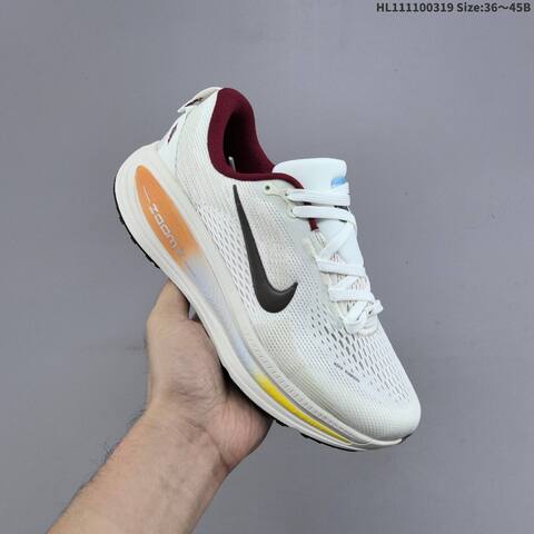 Nike Vomero 18 Sail Brown Burgundy Orange Yellow EU 36-45 Running Shoe - Unisex (BS-61239)