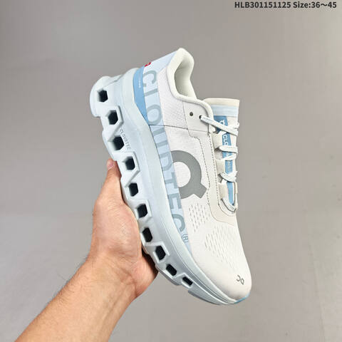 On Cloudmonster Navy Neon Lime White EU 36-45 Running Shoe Running Sneakers - Unisex (BS-69768)