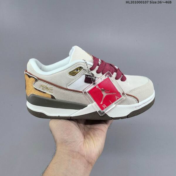 Jordan Flight Court Sail/White/Burgundy/Brown EU 36-46 casual