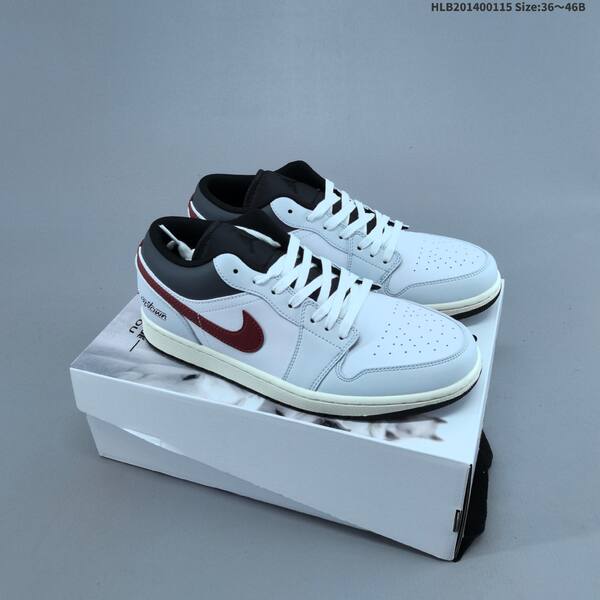 Jordan Air Jordan 1 Low black/red/gold EU 36-46 casual