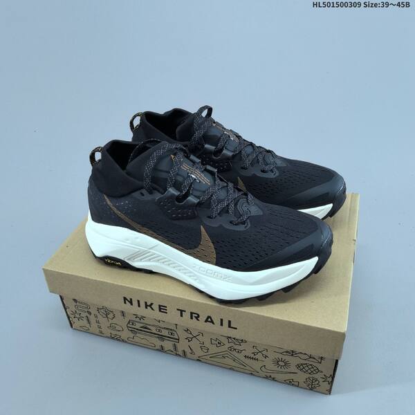 Nike ZoomX Zegama Trail Grey Blue Pink Black White EU 39-45 trail shoe
