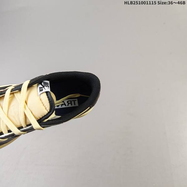 Nike Air Jordan 1 Low OG x Travis Scott black/sail/cream 36~46B casual