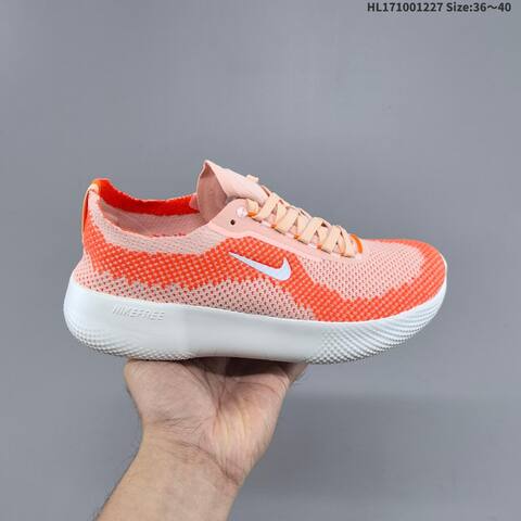 Nike Free Run 2025 Light Pink Orange White EU 36-40 Running Shoe - Unisex (BS-62392)
