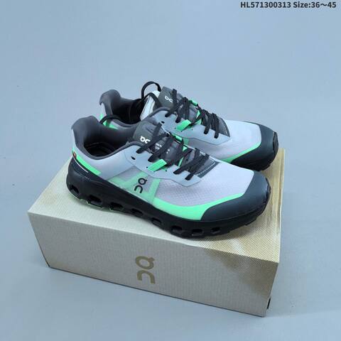On Cloudvista 2 Pale Lime Lavender Dark Gray EU 36-45 Trail Shoe Trail Running Sneakers - Unisex (BS-69677)