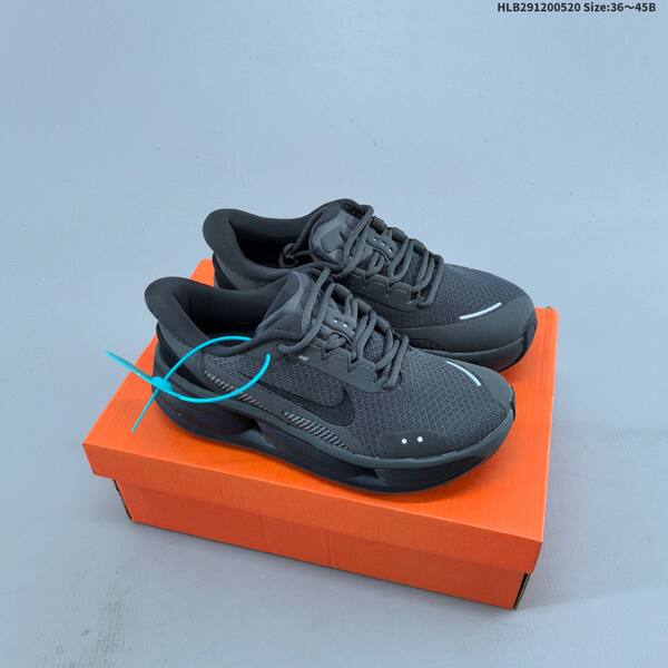 Nike Comfort Ride EasyOn Access black white olive green EU 36-45 running shoe