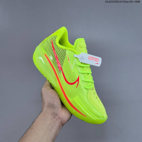 Nike Air Zoom G T Cut EP neon green bright red EU 36-46 basketball shoe