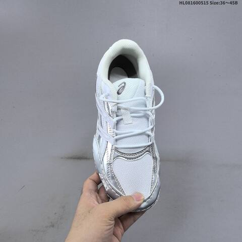 ASICS Hypersync White Silver EU 36-45 Running Shoe Running Sneakers - Unisex (BS-68835)