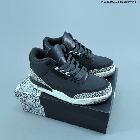 Nike Air Jordan 3 Retro AIR JORDAN CK9246-001 39 40 40 5 41 42 42 5 43 Lifestyle - Unisex (BS-66832)