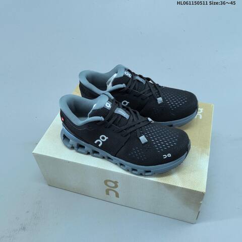 On Running Cloud X 4 White Black Ivory Coral EU 36-45 Running Shoe Running Sneakers - Unisex (BS-69568)