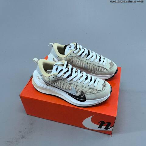 Nike Vaporwaffle Sacai Beige White Grey Black Cream EU 36-46 Sneaker - Unisex (BS-60218)