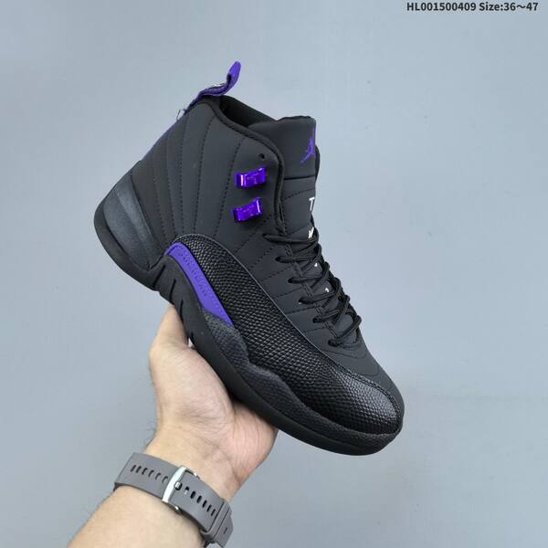 Jordan Air Jordan 12 Black/Purple EU 36-47 basketball