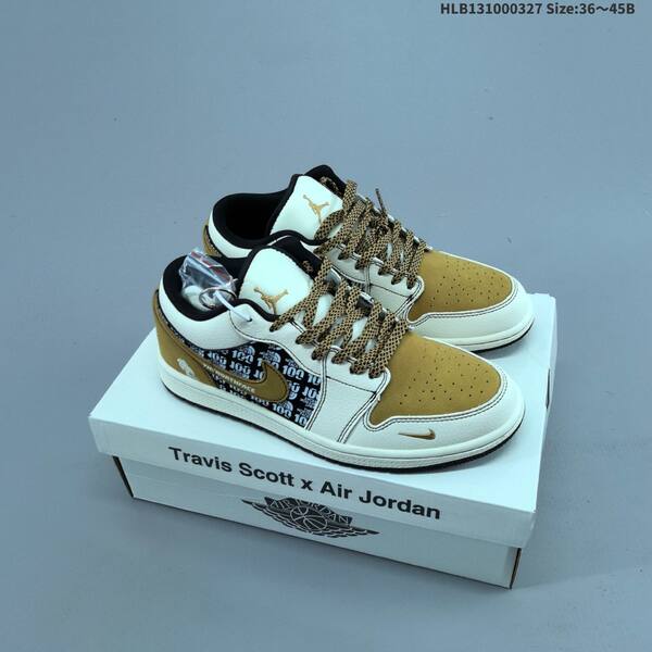 Jordan Air Jordan 1 Low beige white black EU 36-45 sneaker