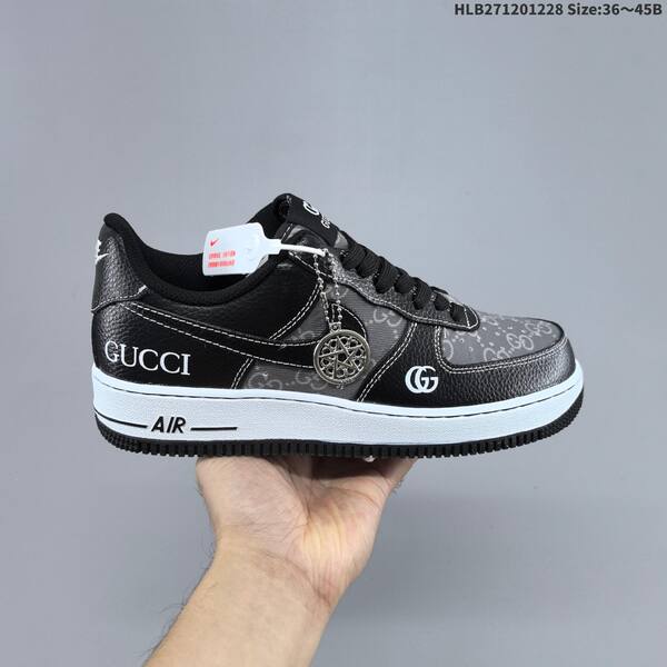 Nike Air Force 1 07 LV8 black grey white EU 36-45 sneaker