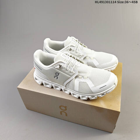 On Cloud 6 Navy White And Black EU 36-45 Running Shoe Running Sneakers - Unisex (BS-69820)