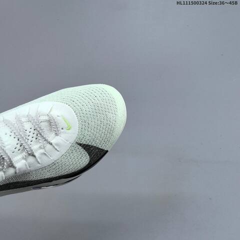 Nike Air Zoom Alphafly Next 3 White Neon Yellow Black Purple EU 36-45 Running Shoe - Unisex (BS-61143)