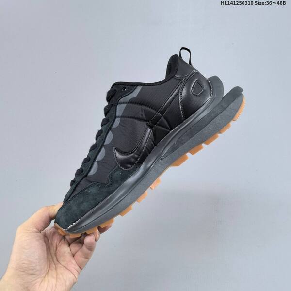 Nike Vaporwaffle Sacai black dark grey gum brown EU 36-46 sneaker