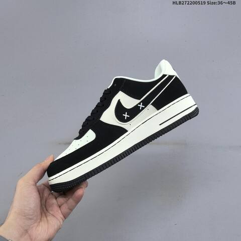 Nike Air Force 1 07 LV8 DF0188 151 Black Off White EU 36 45 Sneaker EU 36-45 - Unisex (BS-60265)