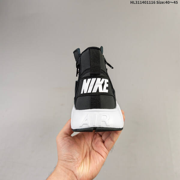 Nike Air Huarache City Mid Lea black white EU 40-45 sneaker