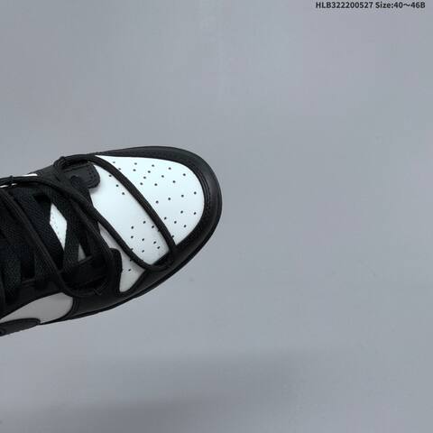 Nike SB Dunk Low Retro DIY Kinetic Black White EU 40-46 Skate Shoe - Men's (BS-60085)