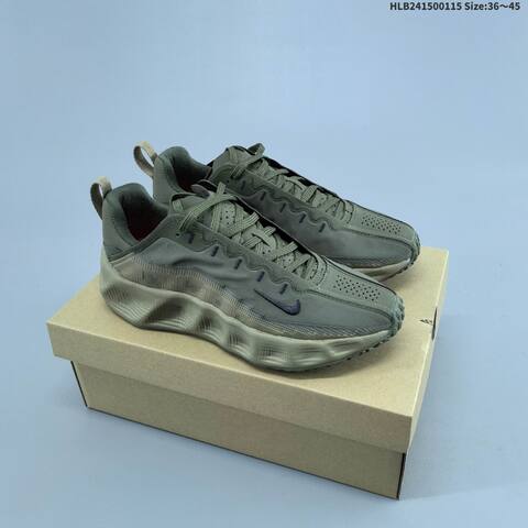 Nike Ava Rover Olive Green Dark Blue Orange EU 36-45 Running Shoe - Unisex (BS-61984)