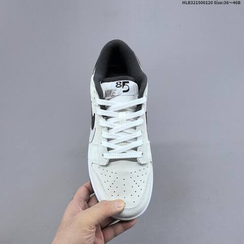 Nike SB Dunk Low Retro ZoomAir Light Grey Black White EU 36-46 Skate Shoe - Unisex (BS-61869)