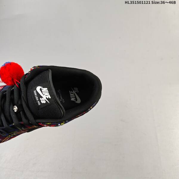 Nike SB Dunk Low Pro black red blue yellow white EU 36-46 skate shoe