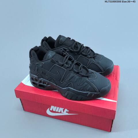 Nike Air More Uptempo Low White Black Red EU 36-45 Basketball Shoe - Unisex (BS-61420)