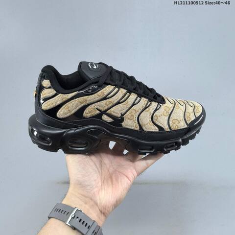 Nike Air Max Plus Black Pink Purple Silver EU 40-46 Running Shoe - Men's (BS-60387)