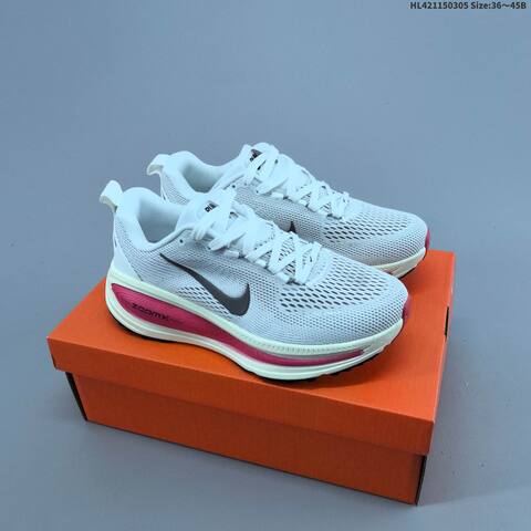 Nike Zoom Vomero 18 White Light Blue Black EU 36-45 Running Shoe - Unisex (BS-61472)