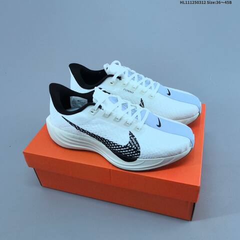 Nike Air Zoom Pegasus Plus Flyknit Black White Grey Pink Light Green EU 36-45 Running Shoe - Unisex (BS-61359)