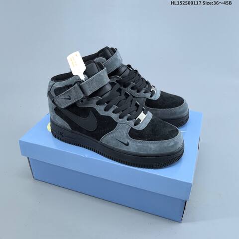 Nike Air Force 1 MID ZH0316-167 Black Dark Grey EU 36-45 Sneaker - Unisex (BS-61941)