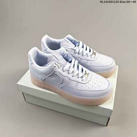 Nike Air Force 1 Low White Light Blue EU 36-40 Sneaker - Unisex (BS-62984)