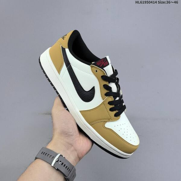 Jordan Air Jordan 1 Low white/black/tan EU 36-46 casual