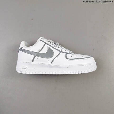 Nike Air Force 1 07 White Grey EU 36-45 Sneaker - Unisex (BS-63283)