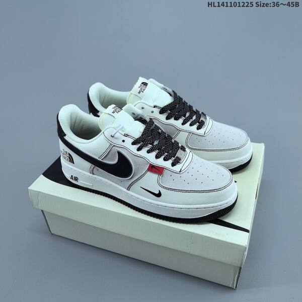 Nike Air Force 1 07 white grey red EU 36-45 sneaker
