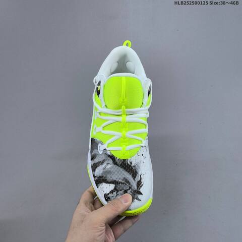 Nike Hyperdunk X Low CNY Neon Yellow White Black Gray EU 38-46 Basketball Shoe - Unisex (BS-61754)