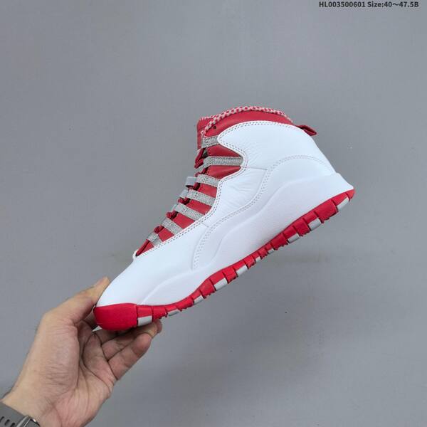 Jordan Air Jordan 10 Retro white/red/gray 40-47.5B basketball