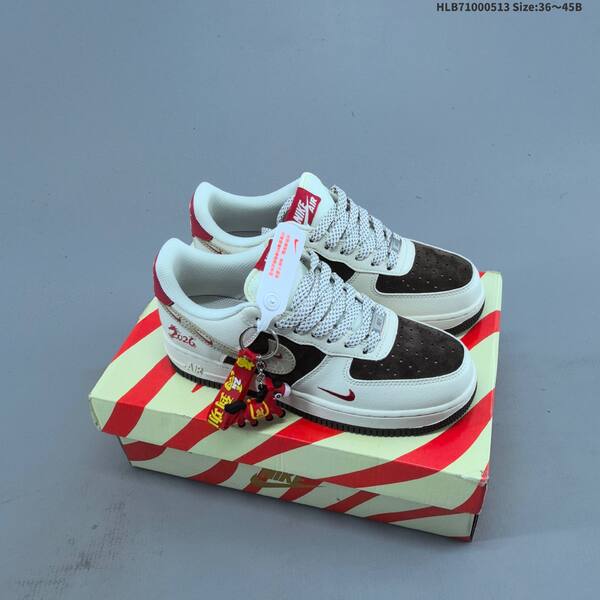 Nike Air Force 1 07 Low off white navy red grey EU 36-45 sneaker