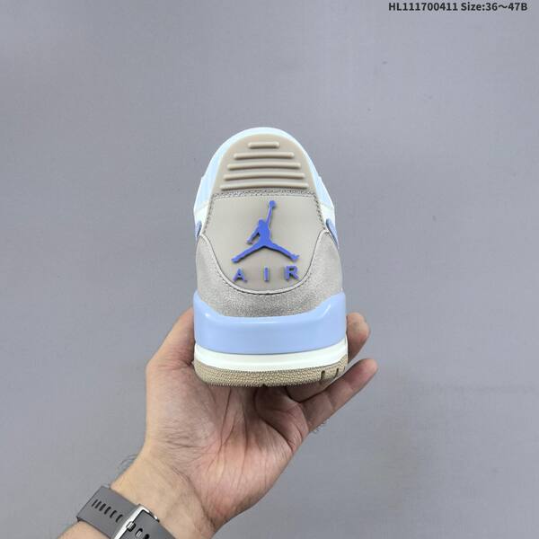 Jordan Legacy 312 Low white/light grey/light blue EU 36-47 basketball