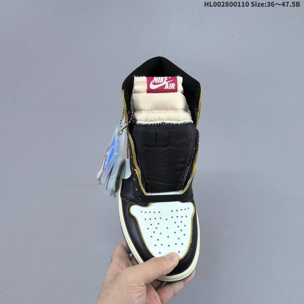Jordan Air Jordan 1 Retro High OG black/white/blue/maroon 36~47.5 casual