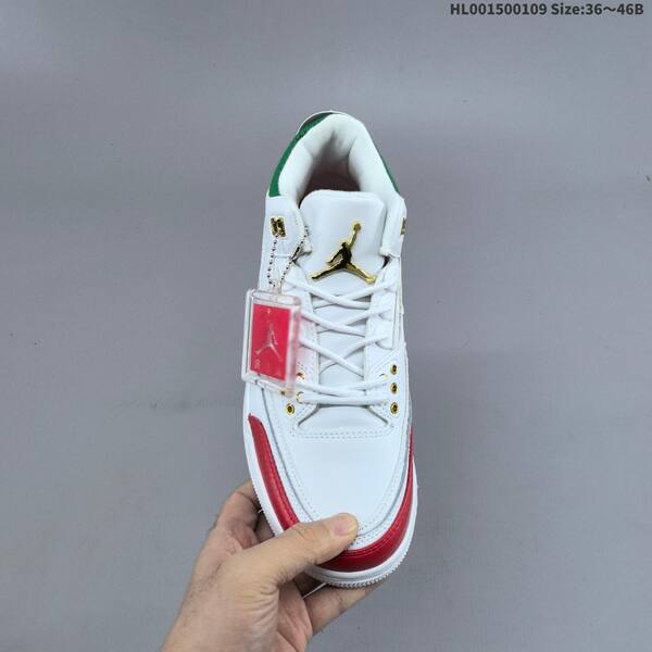 Jordan Air Jordan 3 Mexico "El Vuelo" White/Red/Green/Gold EU 36-46 basketball