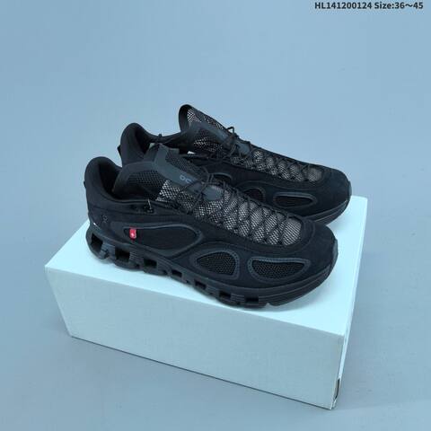 On Cloud X FKA Black White And Khaki Brown EU 36-45 Running Shoe Running Sneakers - Unisex (BS-69702)
