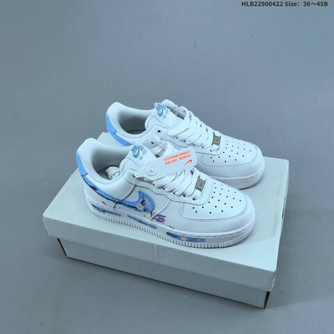 Nike Air Force 1 07 LV8 Off White Light Green EU 36-45 Sneaker - Unisex (BS-60584)