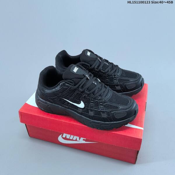 Nike P-6000 black white EU 40-45 running shoe