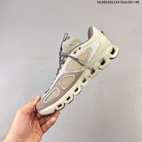On Running Cloud X FKA Beige Taupe Grey EU 36-45 Running Shoe Running Sneakers - Unisex (BS-69772)