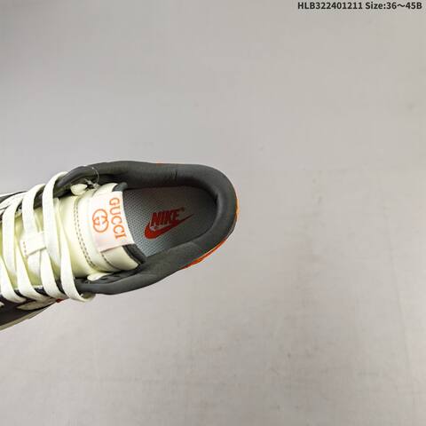 Nike SB Dunk Low Retro DIY Off White Dark Grey Orange Beige EU 36-45 Skate Shoe - Unisex (BS-62767)