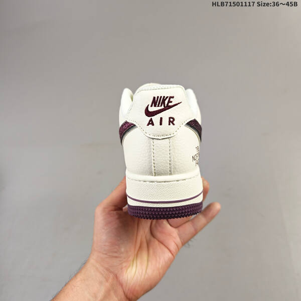 Nike Air Force 1 07 LV8 off white burgundy EU 36-45 sneaker