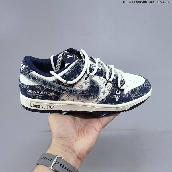 Nike Dunk SB Low Off White Black Navy Blue EU 36-45 skate shoe