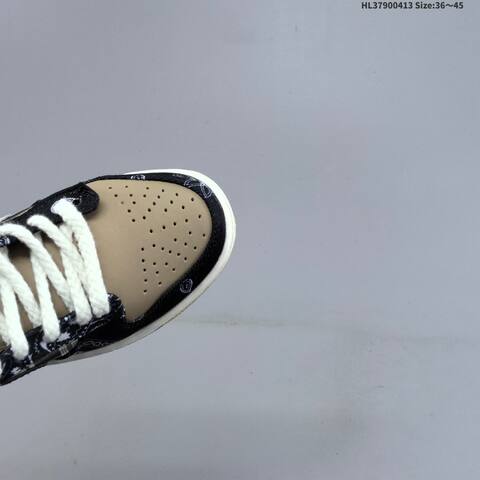 Nike Travis Scott x SB Dunk Low black khaki white beige EU 36-45 skate