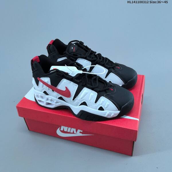 Nike Air More Uptempo Low black red navy white EU 36-45 basketball shoe